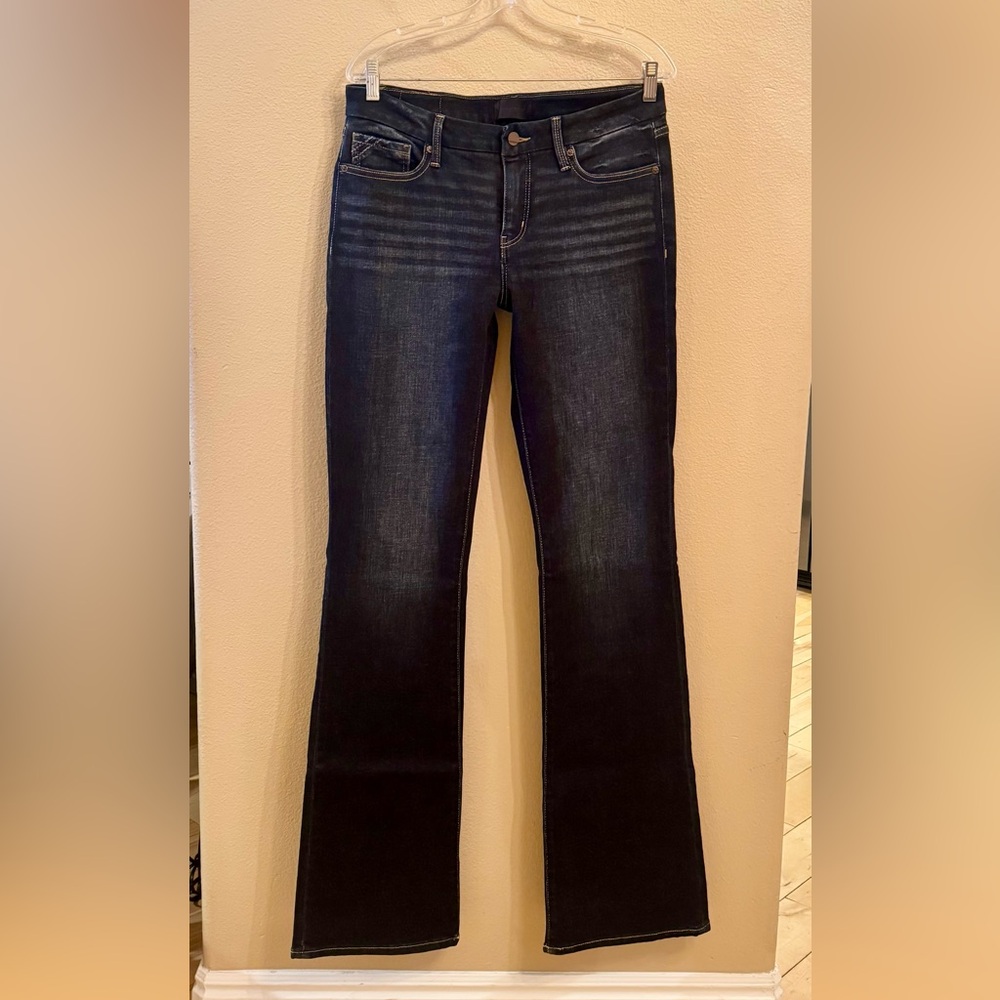 XX-Long Buckle Black Boot Stretch Jean